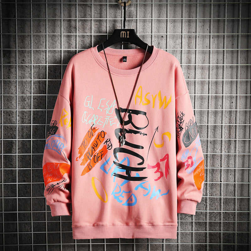 Sudadera Crewneck Harajuku Oversize