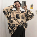 Camisa Harajuku Mujer