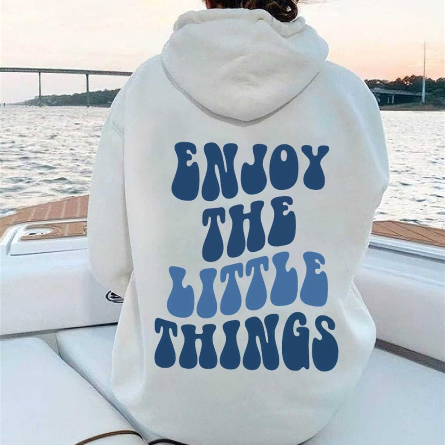 Hoodie Oversize Texto Trasero