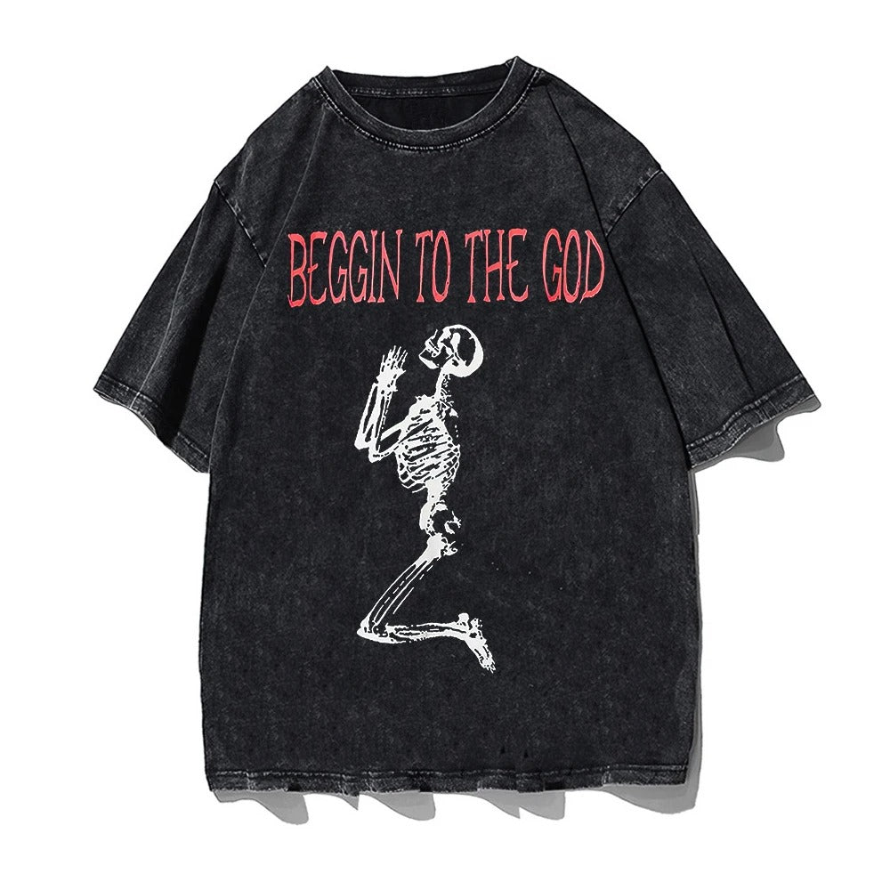 Camiseta Hip Hop Estampada